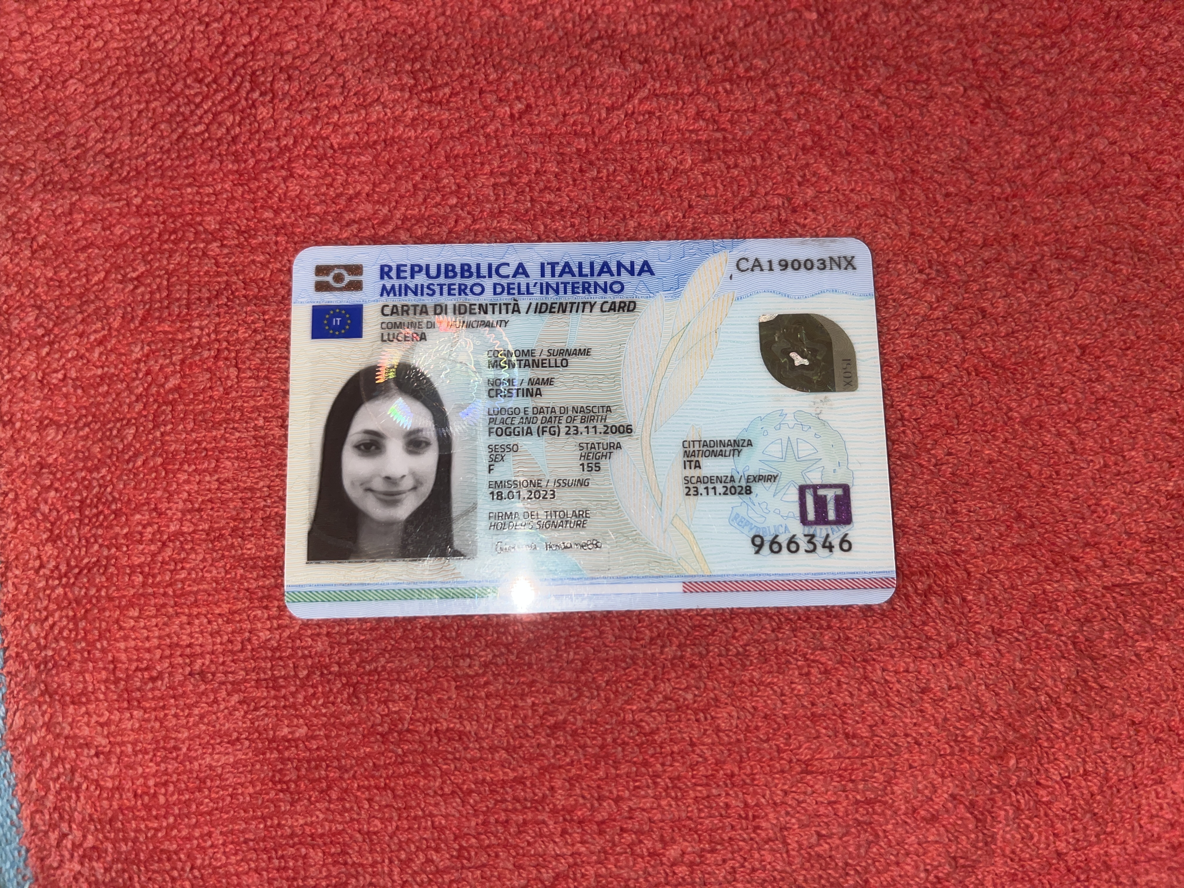 Fotocopia documento di identità