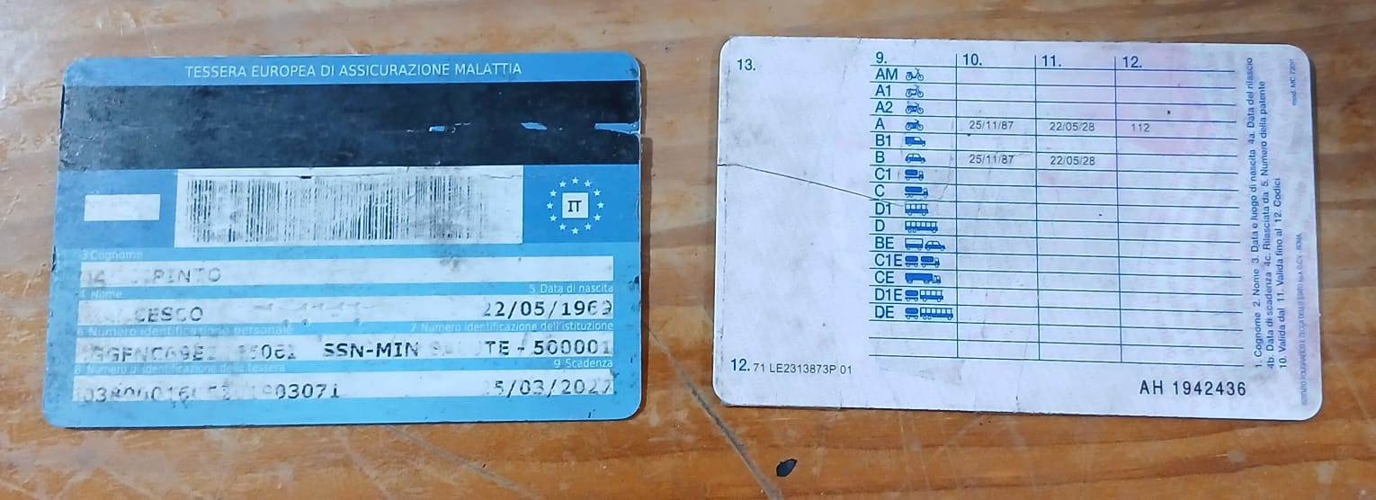 Fotocopia documento di identità