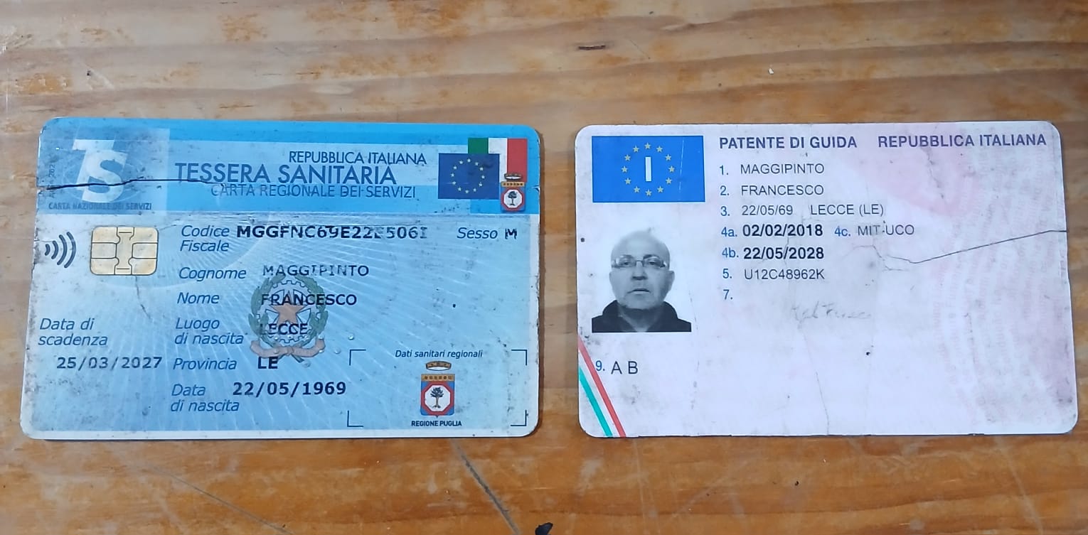 Fotocopia codice fiscale