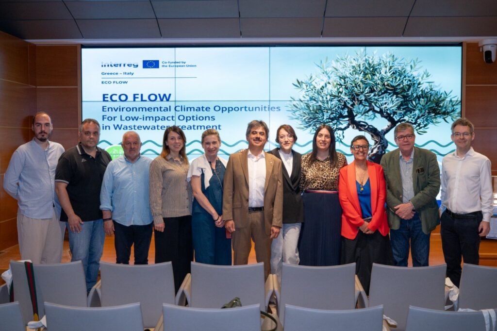ECO FLOW, ARIF in campo per sperimentare il riuso delle acque reflue trattate in agricoltura