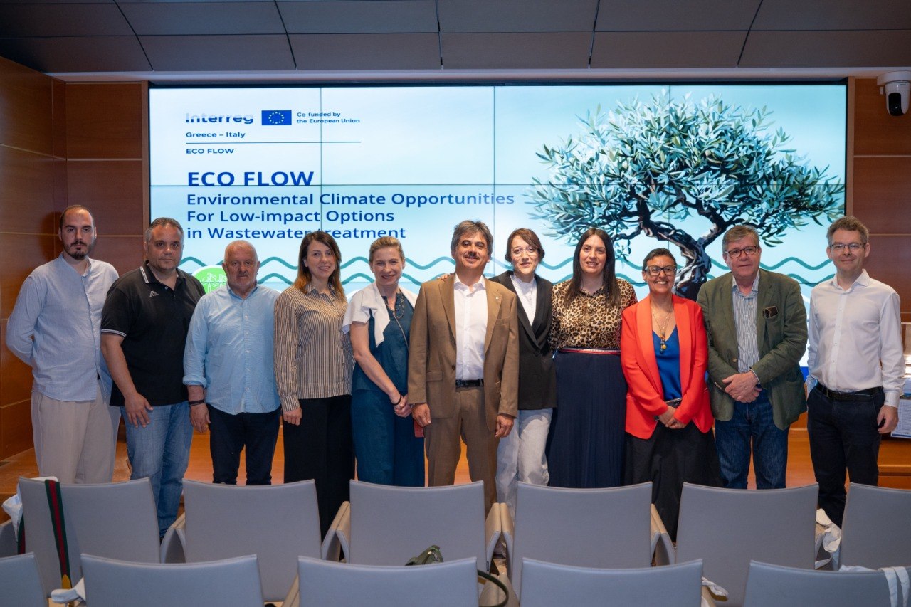 ECO FLOW, ARIF in campo per sperimentare il riuso delle acque reflue trattate in agricoltura